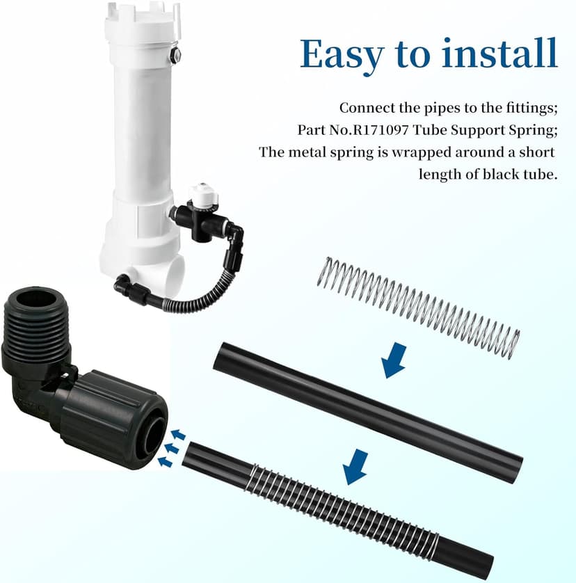 Spring Support Part R172091 R171097 for Rainbow Auto Feeder/Chlorinator 320 and 322 Models