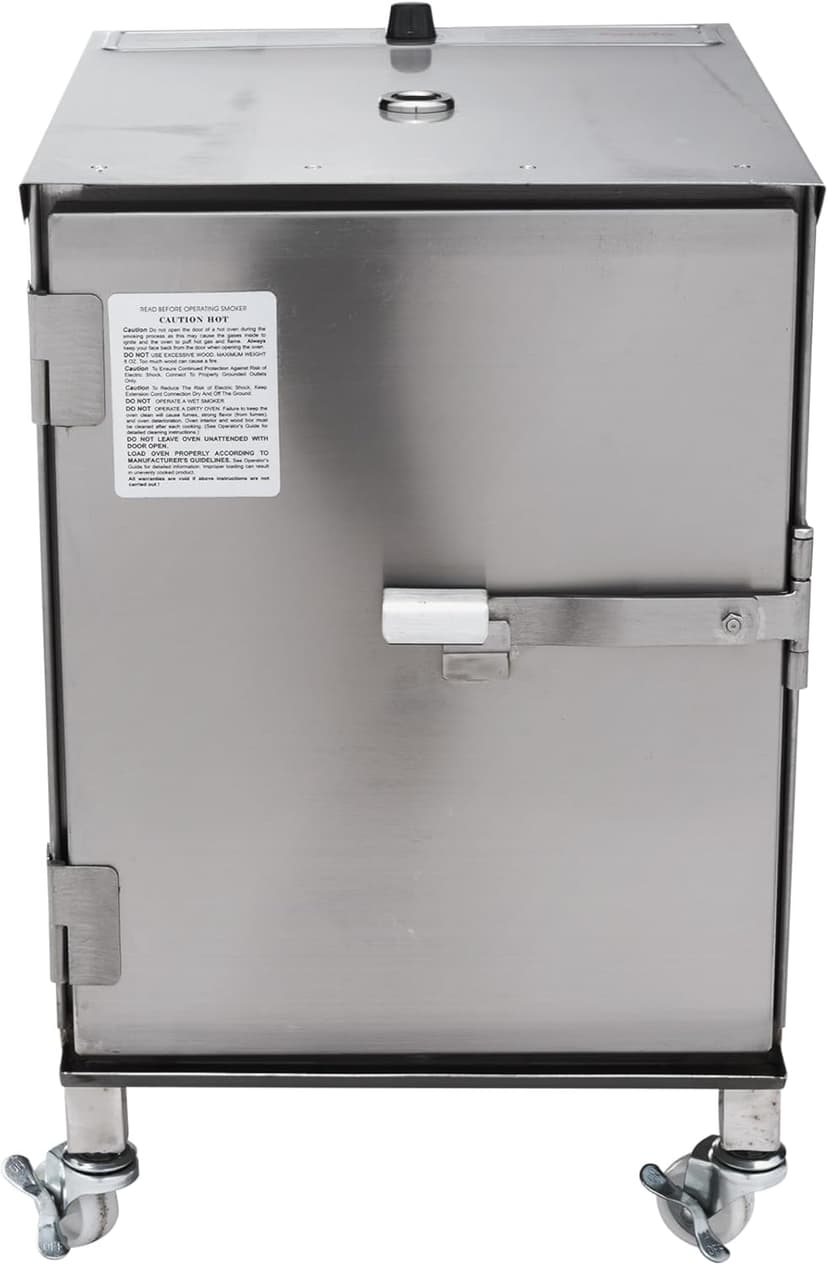 SmokinTex Pro 1100 Electric Smoker - Stainless Steel Portable Smoker with Temperature Control, Wood Chip Tray, and Meat Probe for BBQ, Jerky, Vegetables - Indoor/Outdoor Use