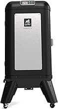 GRILLA Mammoth Vertical Smoker with Lipped Deflector, Quick Temperature Recovery, and 1,660 Square Inches Cook Space for Smoking, Outdoor Cooking, Grilling