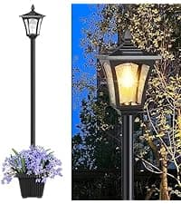 8 Pack Solar Pathway Lights Outdoor, LED Solar Garden Lights Glass Stainless Steel Solar Landscape Lights Up to 12 Hrs Outdoor Solar Lights for Lawn Yard Walkway Driveway