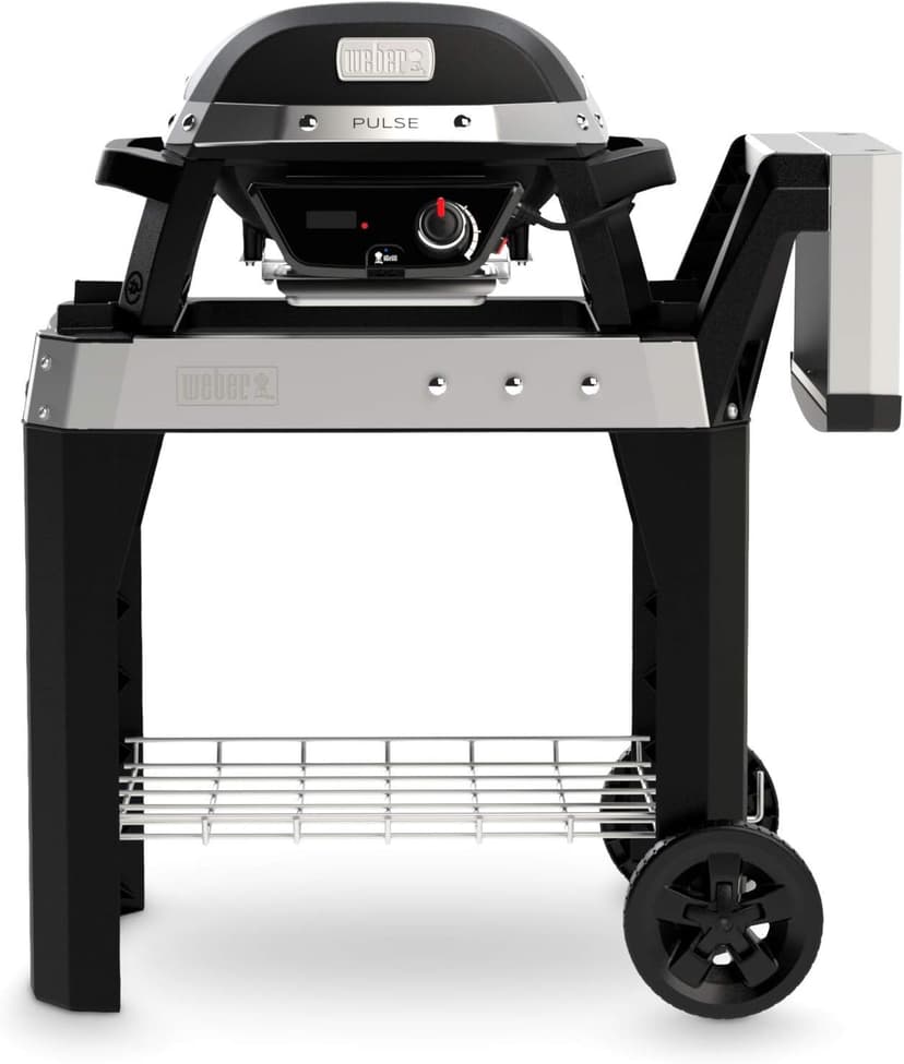 Weber Pulse 2000 Cart Electric Grill, Black