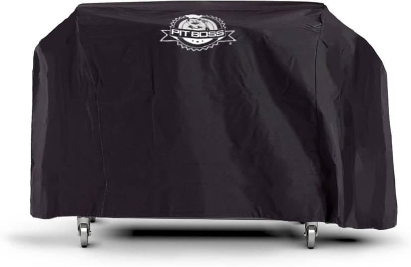 PIT BOSS PB757GD Four Burner LP Fold Over Side Shelves 36" Gas Flat Top Griddle with Fitted Cover, 4 Deluxe, BLACK
