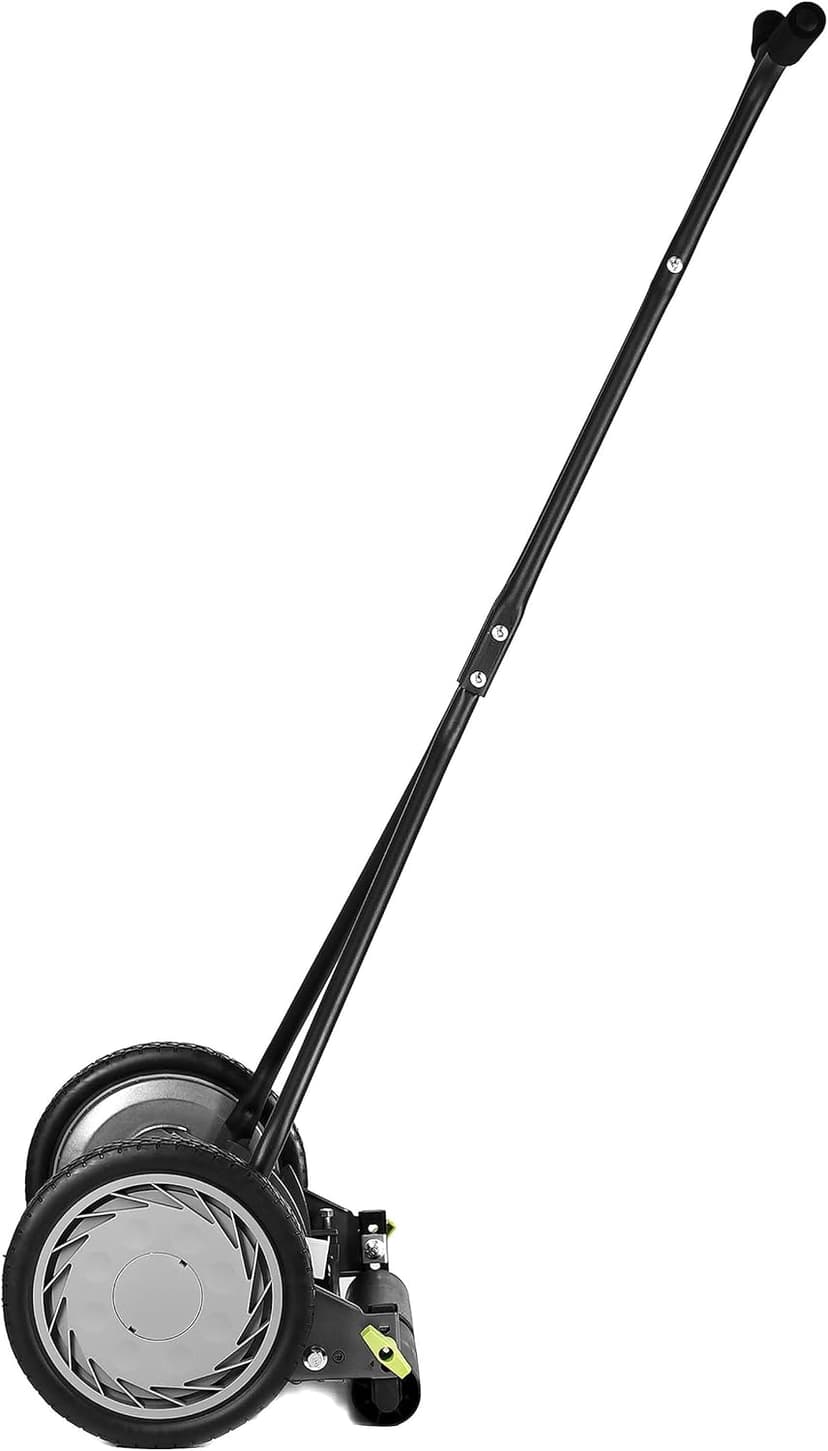 Earthwise 1715-16EW 16-Inch 7-Blade Push Reel Lawn Mower, Grey