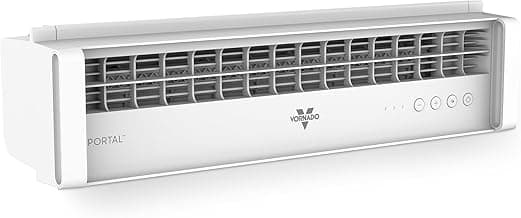 Vornado PORTAL Window Fan with 3 Speeds, Reversible Exhaust Mode, Weather Resistant, For Kitchen, Bedroom, Home