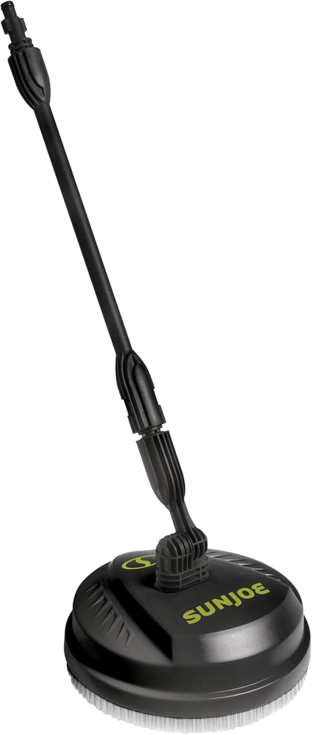 Sun Joe Portable 10 Inch Pressure Washer Attachment, Multi Surface, Green/Black