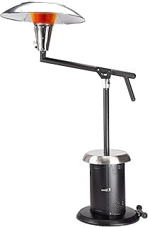 Cuisinart COH-400 Perfect Position Overhead Propane Patio Heater, Extra Large 33" Heat Shield