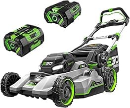 EGO POWER+ Electric Lawn Mower, Self-Propelled Cordless with Select Cut and Touch Drive, Includes 56V 7.5Ah Battery, Rapid Charger, & Extra 5.0Ah Battery – LM2135SP Extra Battery Bundle