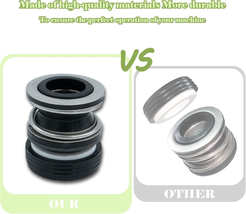 PS-200 5/8" Shaft Seal for Swimming Pool/Spa Pump AS-200 92500150 SPX2700SA (2 Pack)