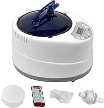 2.6 L Sauna Steamer, Portable Sauna Generator for Sauna, Home SPA Fumigation Steam Machine with Touch Button, Timer Display and Remote Control