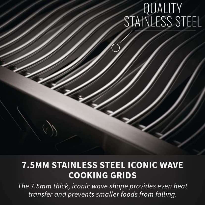 Napoleon P500RSIBPSS-3 Prestige 500 RSIB Propane Gas Grill, sq. in + Infrared Side and Rear Burner, Stainless Steel