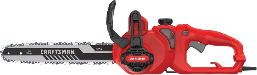 CRAFTSMAN Chainsaw, 14 Inch, 8 Amp, Corded (CMECS614)