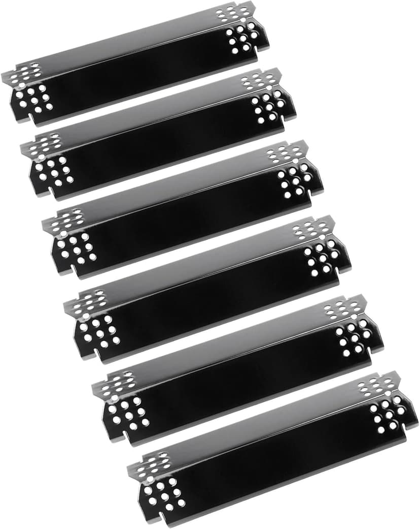 Grill Heat Plates Replacement Parts for Nexgrill, Porcelain Steel Heat Tents for Home Depot Nexgrill 6 Burner Gas Grill, 14.6" Flame Cover Replacement Parts for Nexgrill 720-0896B