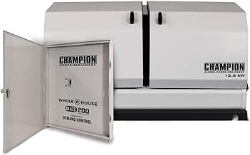Champion Power Equipment 12.5Kw 200 Amp Duel Fuel Standby Generator with Automatic Transfer Switch