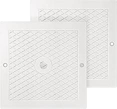 2 Pack 10" Skimmer Lid Pool Skimmer Cover Plate, Pool Skimmer Lid Replacement Compatible with Hayward SPX1082E, SP082, 1083, 1084,1085, and SP1086