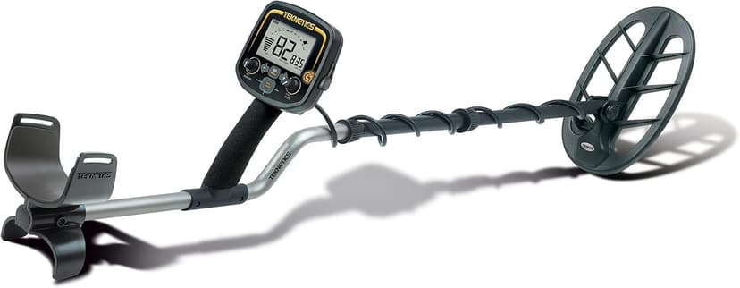 Teknetics G2+ Metal Detector with 11in. DD Coil, Black, Medium – FeTone Adjustable Iron Audio, Enhanced V-Break Tone Discrimination, One-Touch Ground Balance & 19 kHz Frequency, Ultra-Lightweight