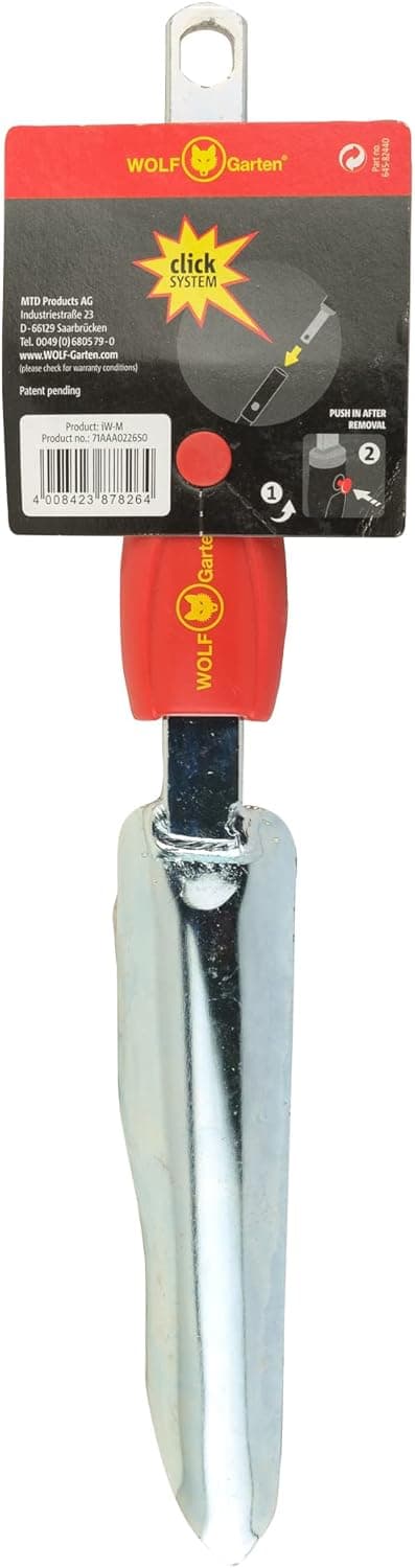 Wolf-Garten IWM Multi-Change Extractor Lawn Care Weeding Tool Head, 37x3.1x2 cm, Red