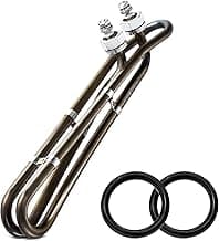 5.5KW 240V Titanium Hot Tub Spa Heating for Universal Heating Element Replacement for Flo-Thru, Also fit for Balboa Spa Heater Element and Spas Electric Heaters Or Swimming Pools -(10 inch)