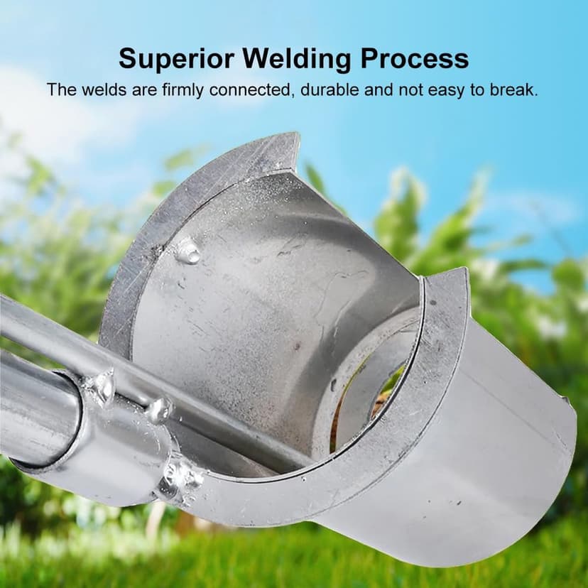 Garden Barrel Transplanter, 2025 New Plant and Fruit Tree Seedling Transplanter, Stainless Bulb Planter Tool for Transplanting, Planting, Hand Seedling Transplanter Garden Digging Tool (1 PCS)