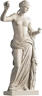 Design Toscano Venus of Arles Greek Woman Indoor/Outdoor Statue Figurine, Gallery, Antique Stone
