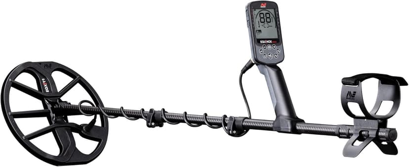 MINELAB Equinox 900 Multi-Frequency Collapsible Metal Detector for Adults with EQX 11" & 6” Waterproof Double-D Coils (Option for 6 Single Frequencies, 4 Detect Modes, Wireless Headphones Included)
