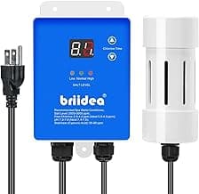 Salt Chlorine Generator, Briidea Chlorine Generator with USA-Made Titanium Cell, Ideal for Hot Tubs & Swim Spas Up to 2000 Gallons, Chemical-Free & Cost-Effective Maintenance