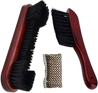 Billiards Pool Table and Rail Brush Set with Cue Cleaning Cloth Club Wipe Dry Cloth
