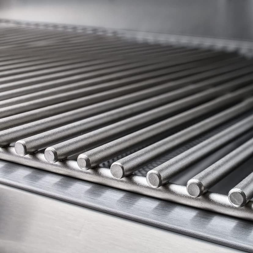 Blaze Prelude LBM 32-Inch 4-Burner Built-in Natural Gas Stainless Steel Grill with Flame-Stabilizing Grids, Heat Zone Separators, Drip Tray and Hood