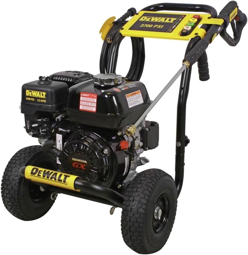 DEWALT 61340 3700 PSI 2.5 GPM Honda GX200 Engine Gas Pressure Washer
