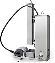 Cold Smoke Generator, 16 Hours Continuous Smoke, Stainless Steel Pellet Smoker Tube, Portable Electric Smoke Maker Outdoor Smoker Accessories for Meat Vegetables