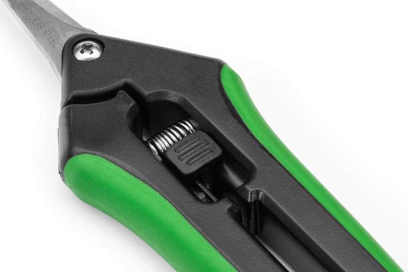 LDK 2Pack Straight Blade and Curved Blade Gardening Hand Pruner, Pruning Snip Pruning Shears, Garden Trimming Scissors with Stainless Steel Blades