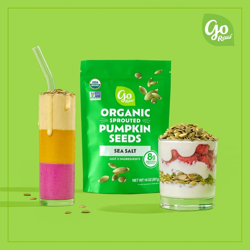 go Raw Organic Sprouted Pumpkin Seeds, 14 Oz