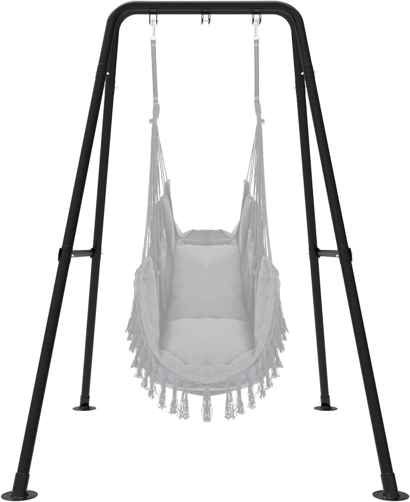 Swing Stand, Hammock Chair Stand Max Load 330lbs, Heavy Duty Hammock Stand,Outdoor or Indoor Hanging Chair Stand only,Hammock Chair not Include