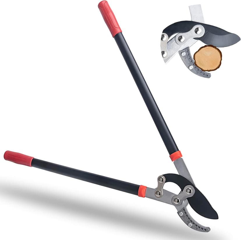 Loppers for Tree Trimming Heavy Duty 30 Inch Tree Branch Cutter Tree Trimmer With Compound Action Anvil Lopper With 2 Inch Cutting Capacity (1pcs)