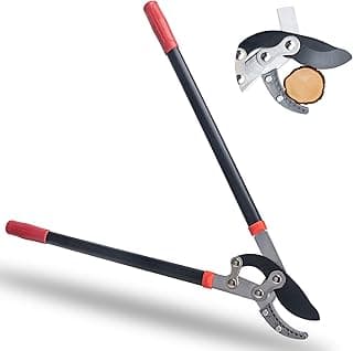Loppers for Tree Trimming Heavy Duty 30 Inch Tree Branch Cutter Tree Trimmer With Compound Action Anvil Lopper With 2 Inch Cutting Capacity (1pcs)