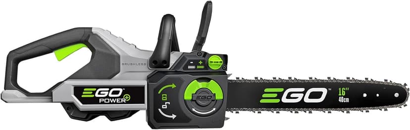 EGO POWER+ Chain Saw, 16” Battery Powered Chainsaw, Electric Cordless, Includes 56V 4.0Ah Battery and Charger – CS1613