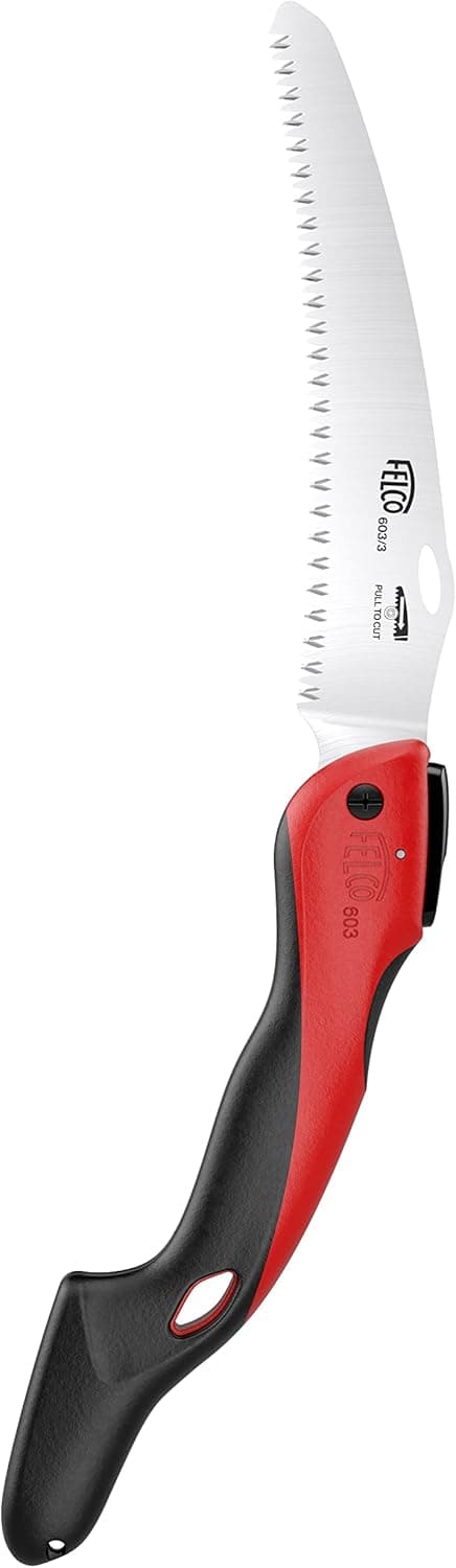 FELCO 603 - ErgoReach Folding Pull-Stroke Saw - 8in Blade - Pulse Harded Blade