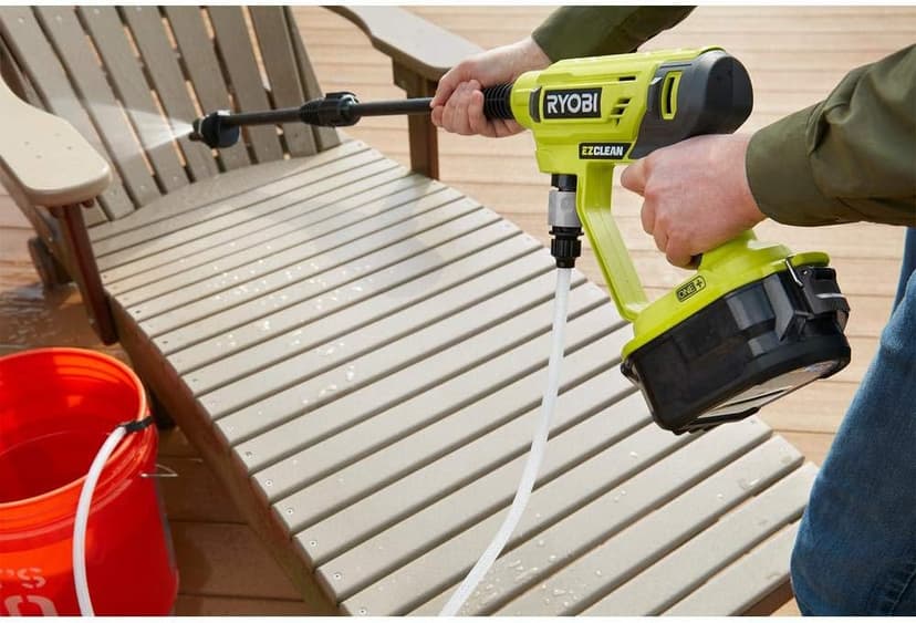 RYOBI RY120350 ONE+ 18-Volt 320 PSI 0.8 GPM Cold Water Cordless Power Cleaner (Tool Only)