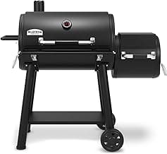 Broil King 958050 Regal Charcoal Offset 500 Smoker and Grill, Black