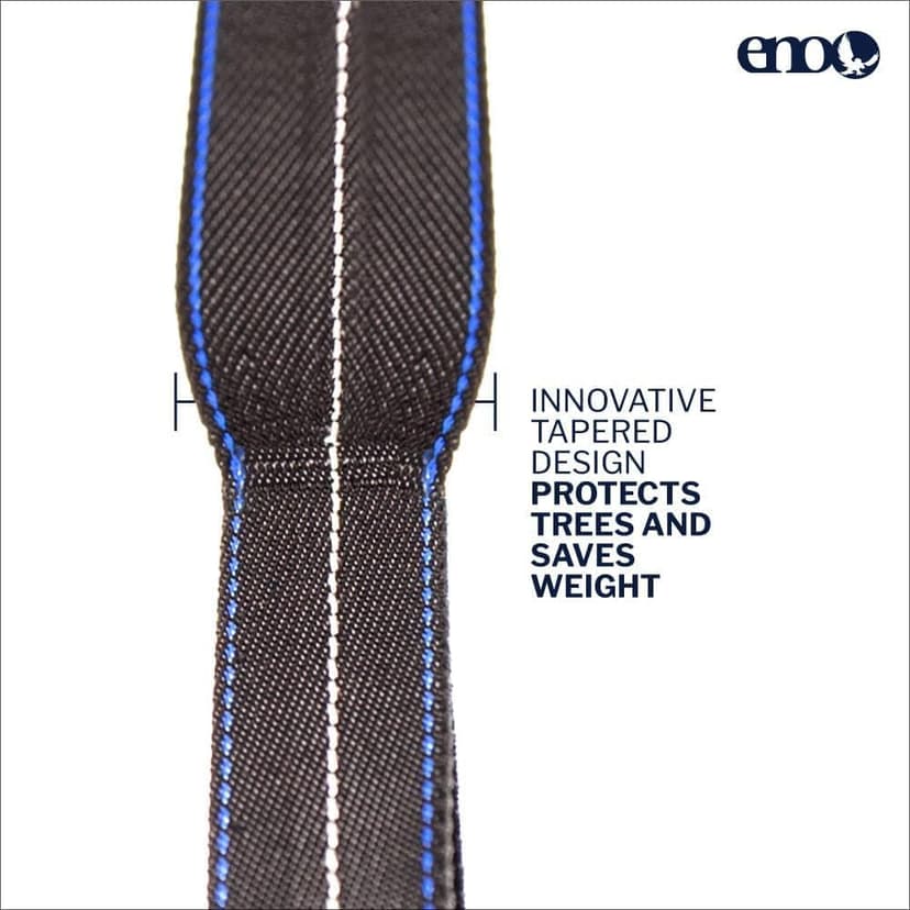 ENO Atlas XL Suspension System - Tree Strap for Hammock - Accessories for Camping, Hiking, and Backpacking - Black/Royal