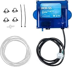 HCD-55 Spa Ozone Generator – Universal Hot Tub & Cold Plunge Ozonator, 200/300 mg/hr Output, Compatible with 120V/240V, Easy-to-Install Kit for Pools & Spas Up to 1500 Gallons