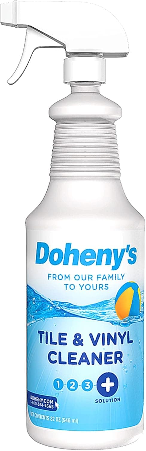 Doheny's Pool Tile Cleaner & Vinyl Cleaner | 100% Professional-Grade | Quickly Removes Any Grime Or