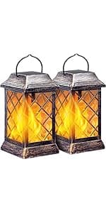 TomCare Solar Lights Outdoor Upgraded Bright Solar Pathway Lights Bigger Size Decorative Solar Waterproof Solar Powered Led Landscape Garden Lighting for Path Yard Walkway, 8 Pack