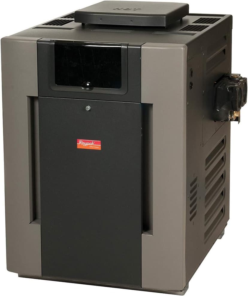 Raypak Digital 266,000 BTU, Natural Gas, Pool Heater for 2,000'-6,000' Elevation - P-R266A-EN-C #51 009221