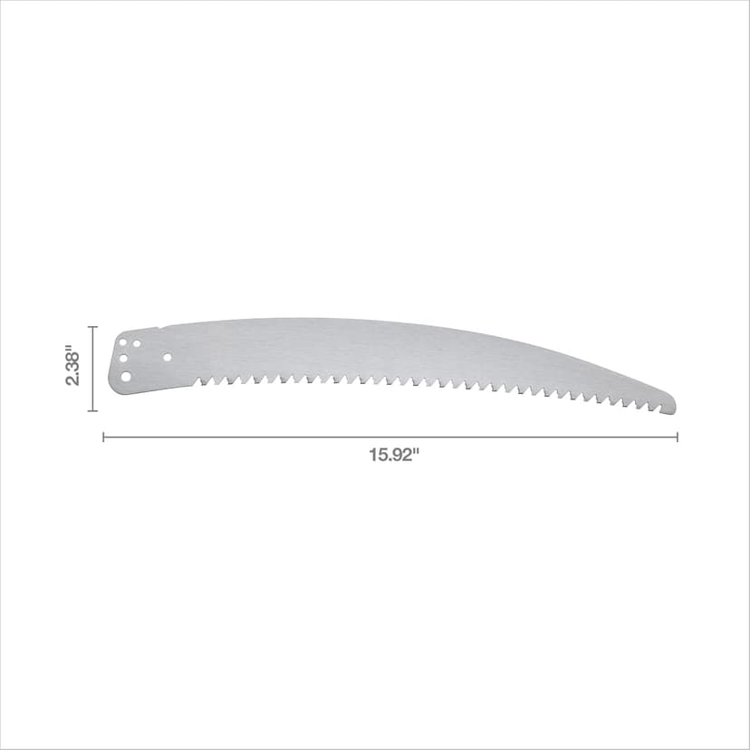 Fiskars Pole Saw Blade Replacement for Fiskars Pruning Saws and Tree Pruners, 15" Blade with Woodzig Chainsaw-Style Tooth Design