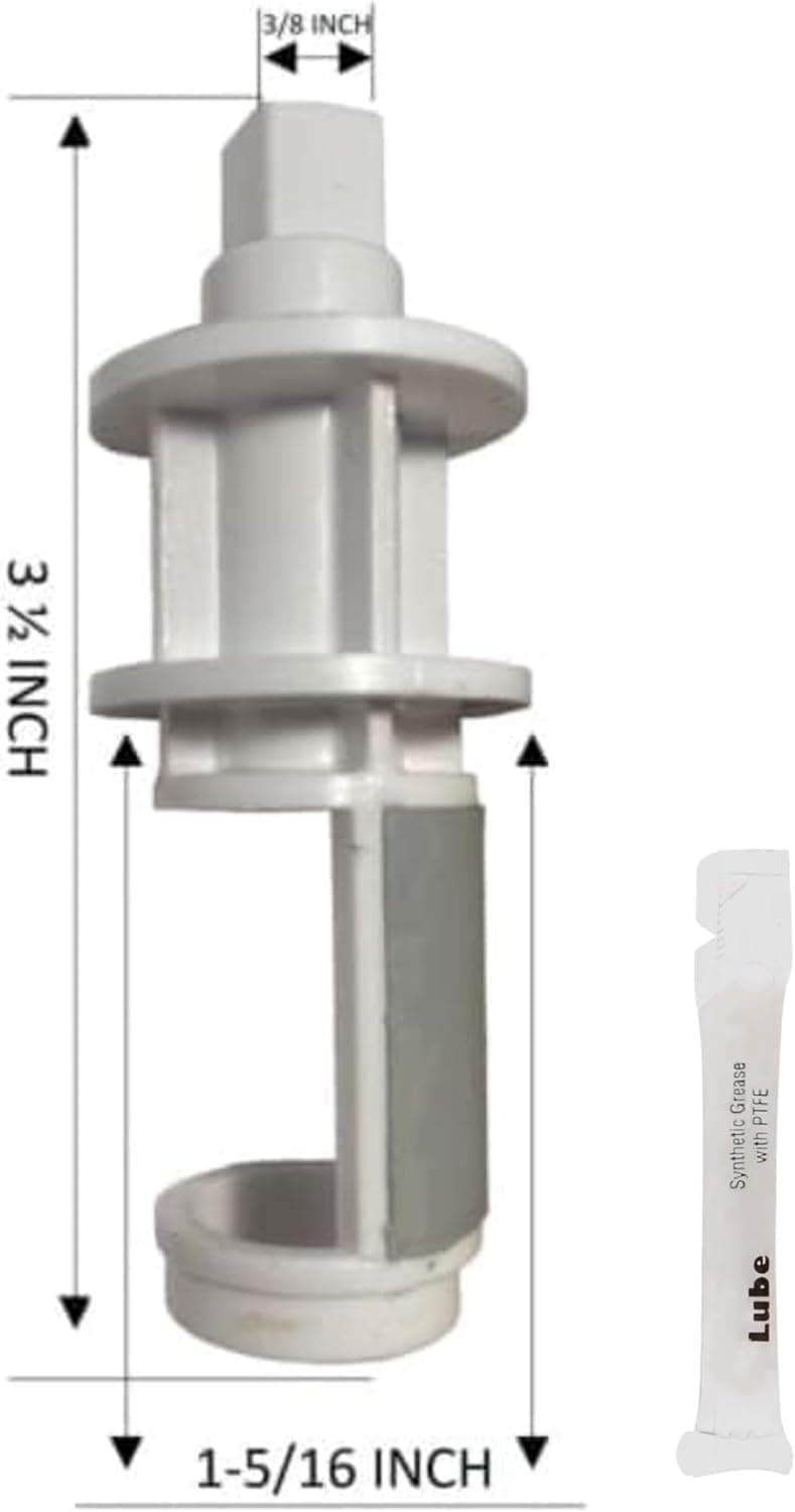 Hot Tub 1-Inch ON/Off Neck and Waterfall Valve Insert with O-Rings Compatible with Marquis Spas DIY350-6326
