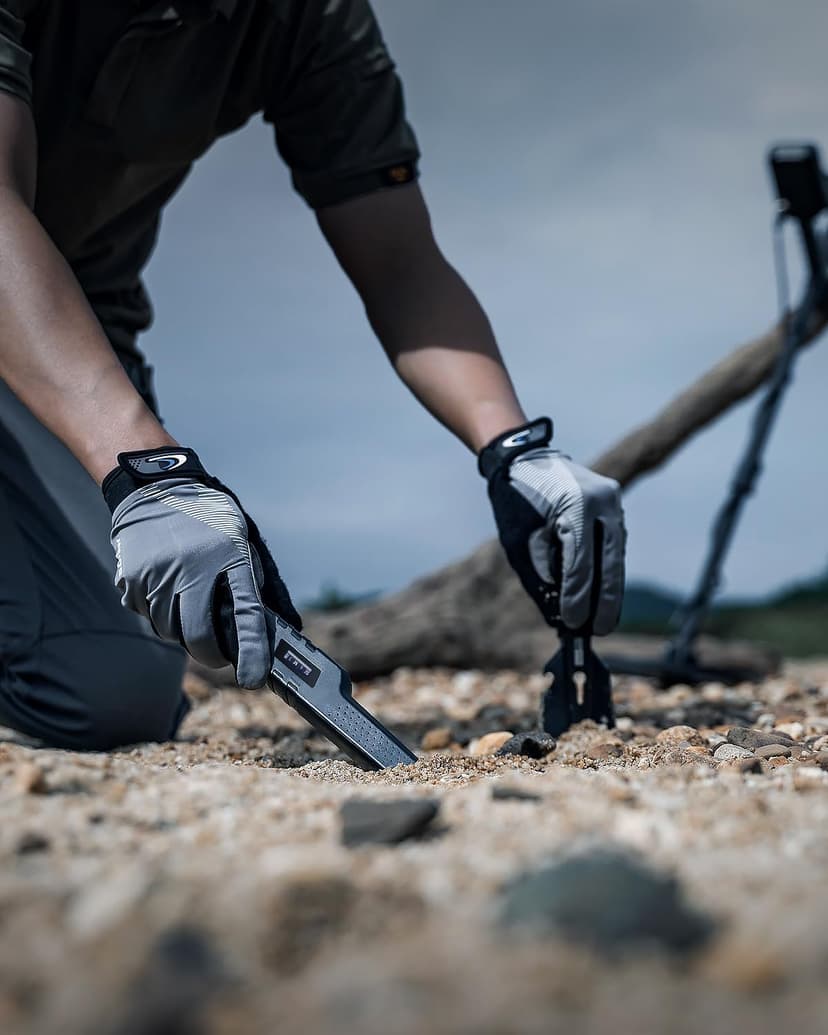 Metal Detector Pinpointer Chargeable - Waterproof Hand-held Metal Detectors Wand with One-Key Interference Elimination, Superhet-Tec Pin Pointer Metal Detector Accessories for Adults&Kids