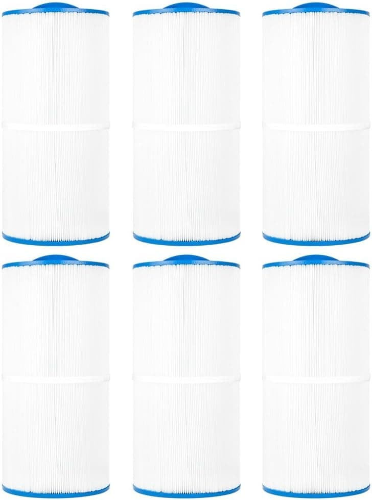 Clear Choice Pool Spa Filter 7.00 Dia x 14.75 in Cartridge Replacement for Caldera 1019301 Baleen AK-60032, [6-Pack]