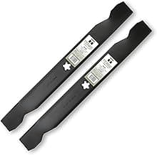 Terre Products, 2 Pack High Lift Lawn Mower Blades, 42 Inch Deck, Compatible with Craftsman LT1000, Ariens, Husqvarna, Poulan, Snapper, Sears, Replacement for 138971, 134149, 138498, 532138971