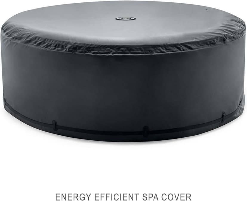 Intex PureSpa 6 Person Bubble Massage Inflatable Hot Tub Spa Set, Sahara Tan - Portable Outdoor Spa Plus Water Heater Pump, Foam Cover, Dispenser Ball