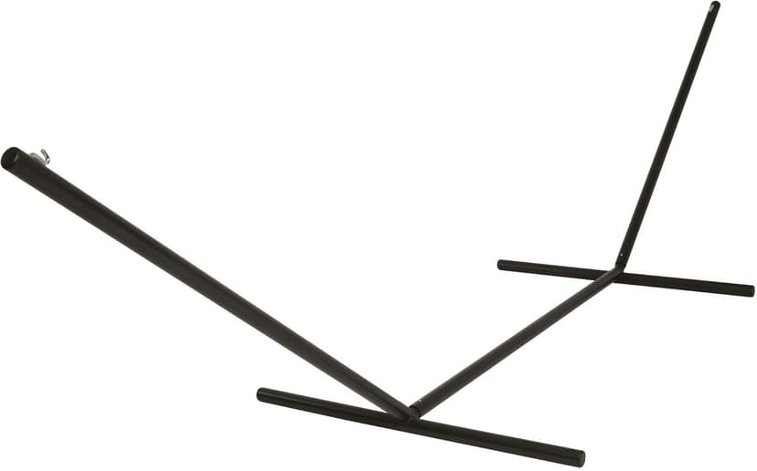 Hatteras Hammocks 15 ft. Tri-Beam Steel Hammock Stand with Right Connection Design and Cape Shield Powder Coating, 600 LB Weight Capacity, Handcrafted in The USA - Black